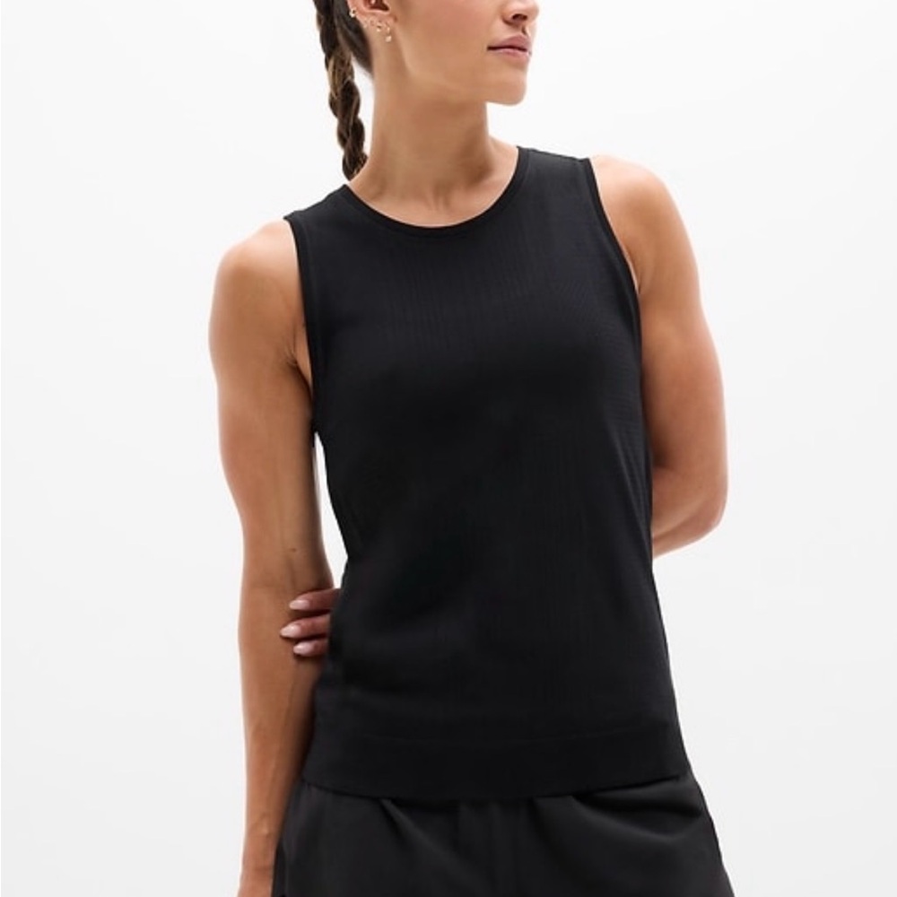 Athleta In Motion Black Tank M